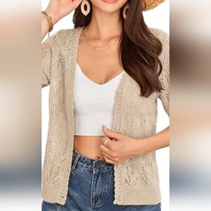 New Crochet Cardigan from Casual Corner